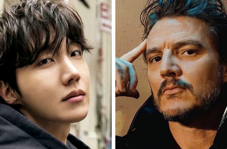 BTS's J-Hope And Actor Pedro Pascal Wore The Same Cardigan But Served Totally Different Vibes