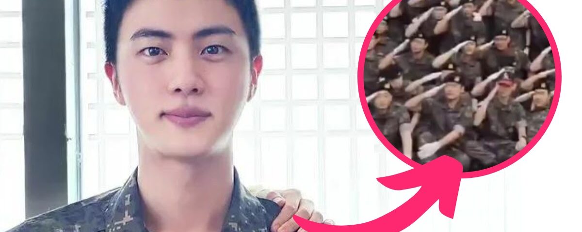 BTS's Jin Shows The Level Of Respect He Has In The Military As A New Video Is Going Viral