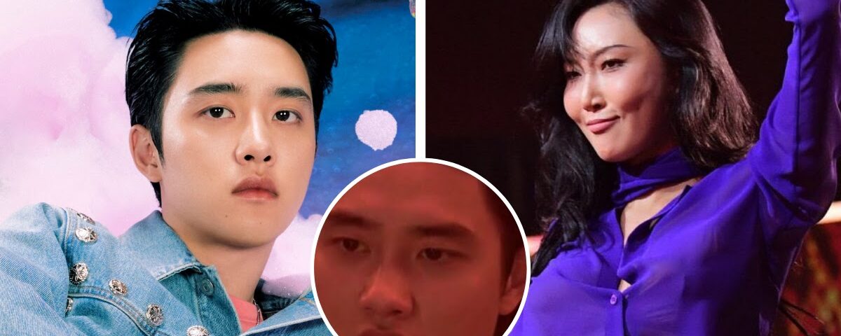 EXO's D.O. Has The Most Unexpected Reaction To MAMAMOO Hwasa's Sexy Performance At The "2nd Blue Dragon Series Awards"