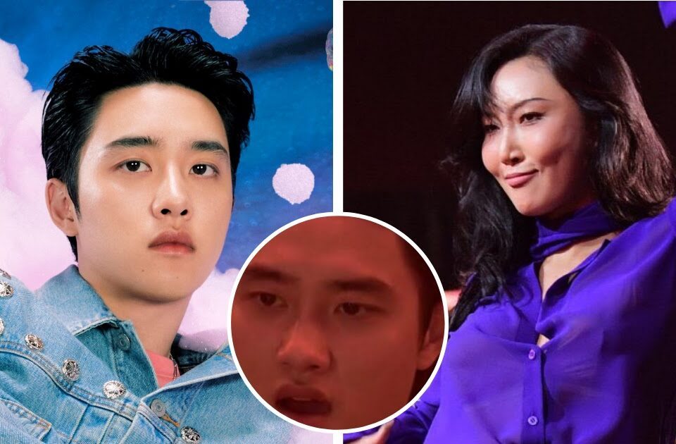 EXO's D.O. Has The Most Unexpected Reaction To MAMAMOO Hwasa's Sexy Performance At The "2nd Blue Dragon Series Awards"