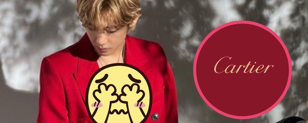 “He’s Not Wearing Anything On The Inside…” — BTS’s V Gets Fans Sweating With New Pictures For Cartier