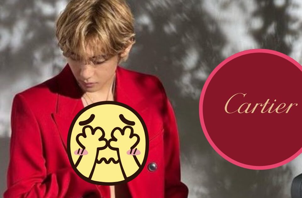 “He’s Not Wearing Anything On The Inside…” — BTS’s V Gets Fans Sweating With New Pictures For Cartier