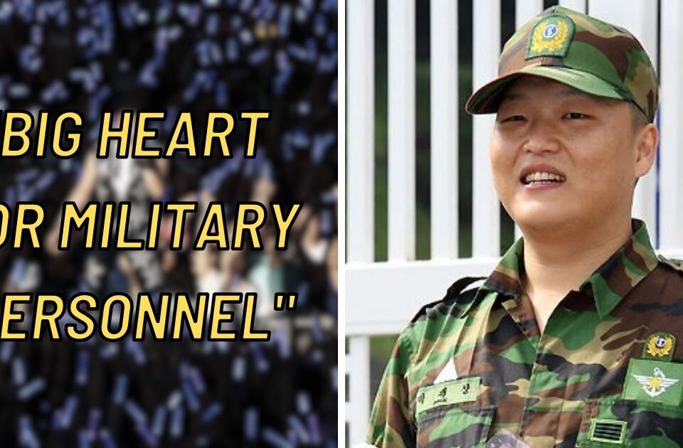 PSY Invites Hundreds Of Soldiers To Concert For Touching Reason