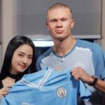 Watch: BLACKPINK’s Jisoo Teaches Manchester City’s Star Striker Erling Haaland How To Do The “FLOWER” Challenge